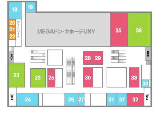 2F フロアマップ